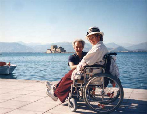 Nafpilon Harbor,  Greece - Disabled Traveler in Paradise