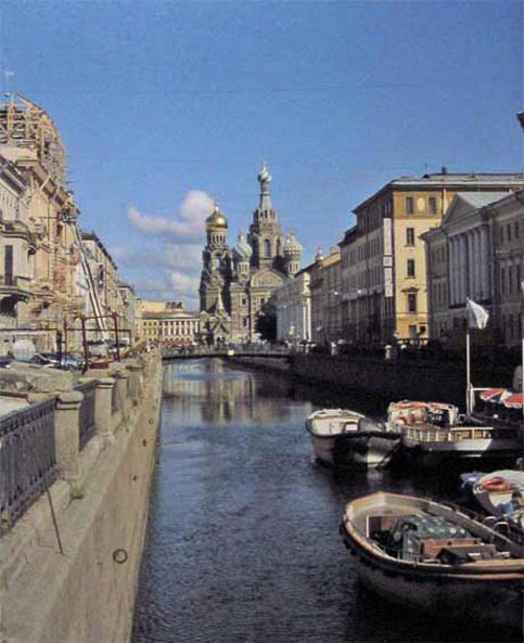 Travel to St Petersburg Russia and see this fanatastic river view