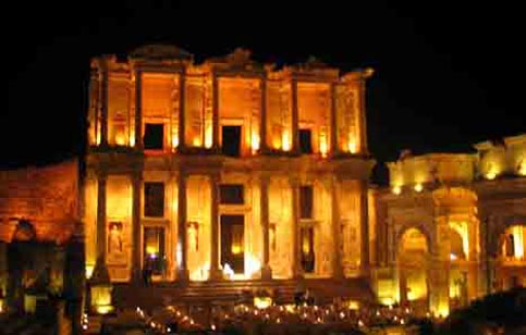 Exquisite Library of Ephesus, Turkey