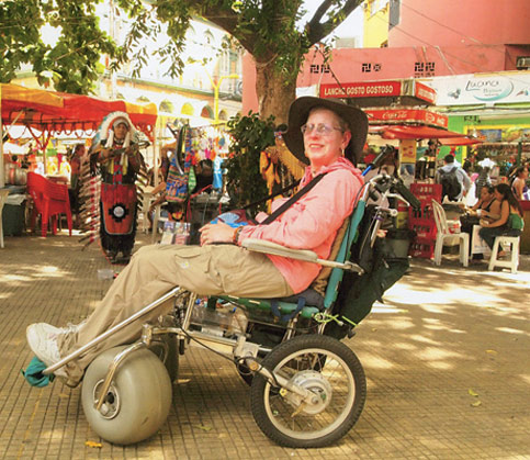 wheelchair travel disabled nancy nate manaus brazil with indian