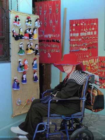 travel disabled and shop in ecuador