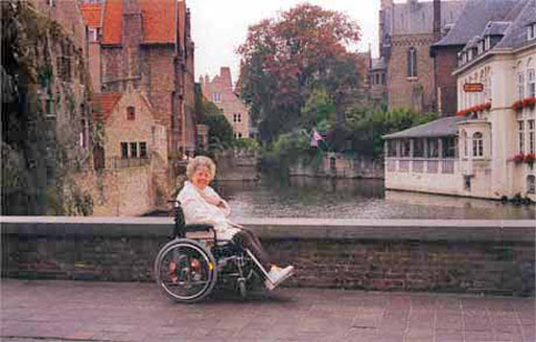 Brugges, Belgium. Disabled Travlers Welcome here